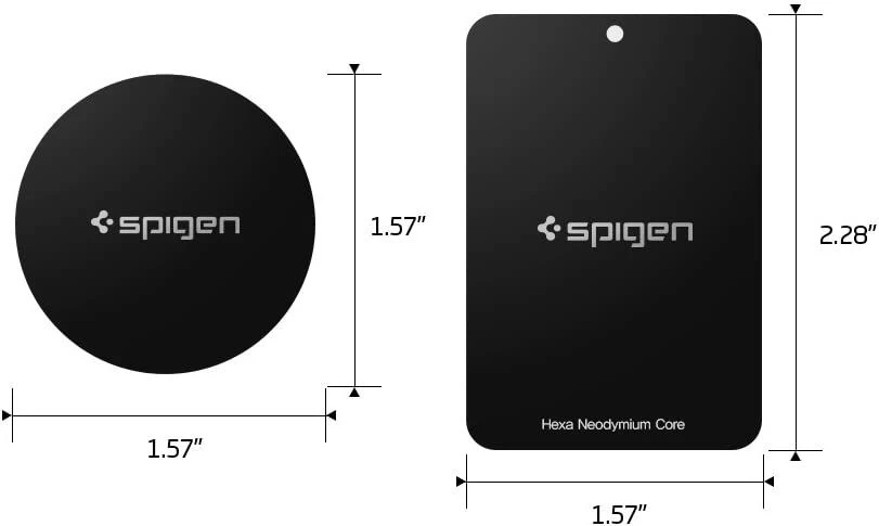  Magnetic Plate SPIGEN MP-4P Metal Car Mount 