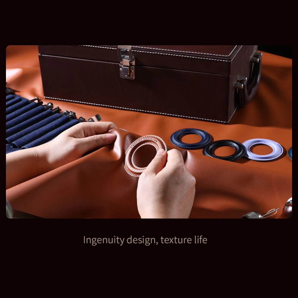 Puhelintarvikkeet Magnetic Plate NILLKIN SNAPHOLD MAGNETIC STICKER (VEGAN LEATHER) (1-pack) 