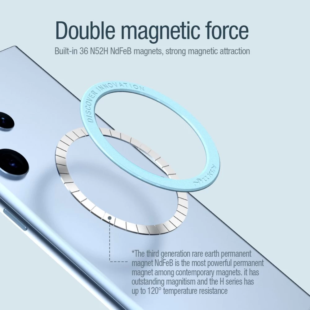 Puhelintarvikkeet Magnetic Plate NILLKIN SNAPLINK AIR MAGNETIC STICKER (2-pcs) 1.6mm 