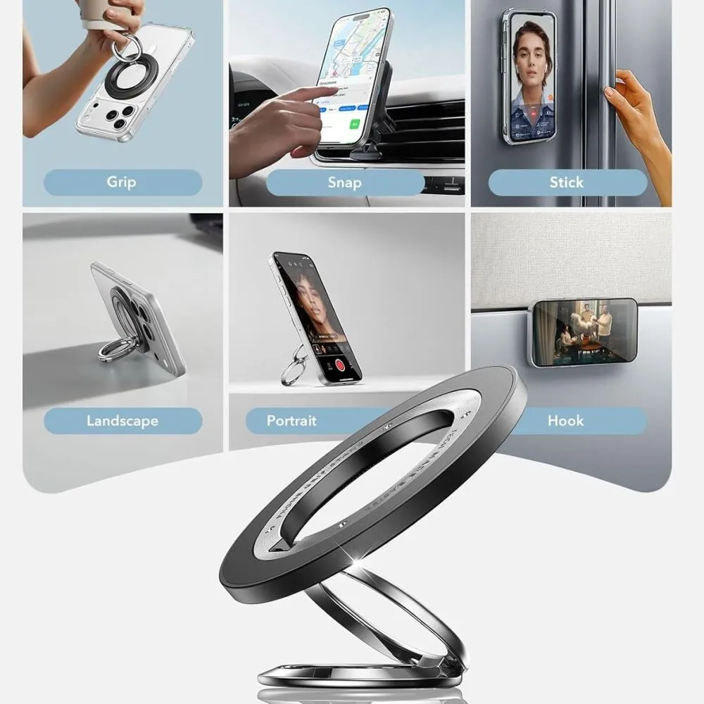 Aксессуары Magnetic Plate ESR MAGNETIC 360 HALOLOCK MAGSAFE PHONE RING 