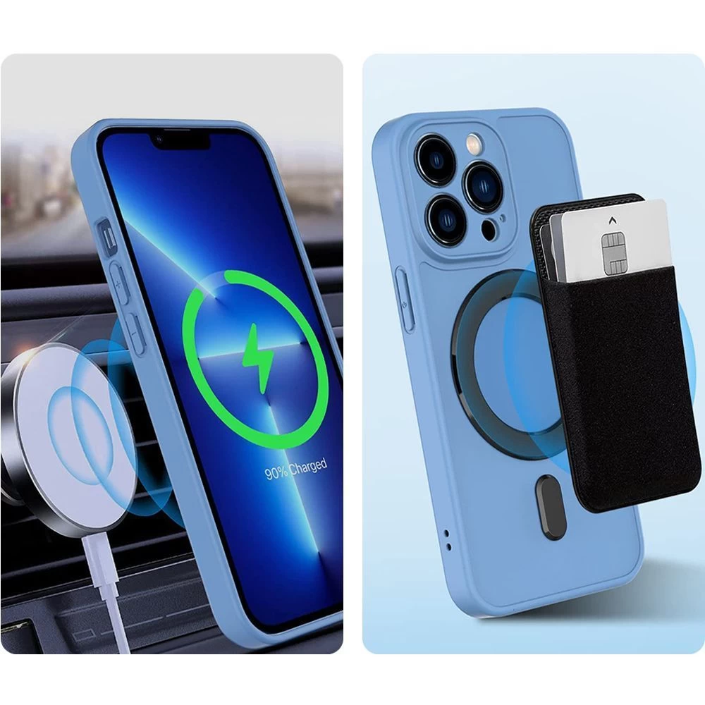 Puhelintarvikkeet Magnetic Plate TECH-PROTECT MAGMAT MAGSAFE UNIVERSAL MAGNETIC RING  valkoinen