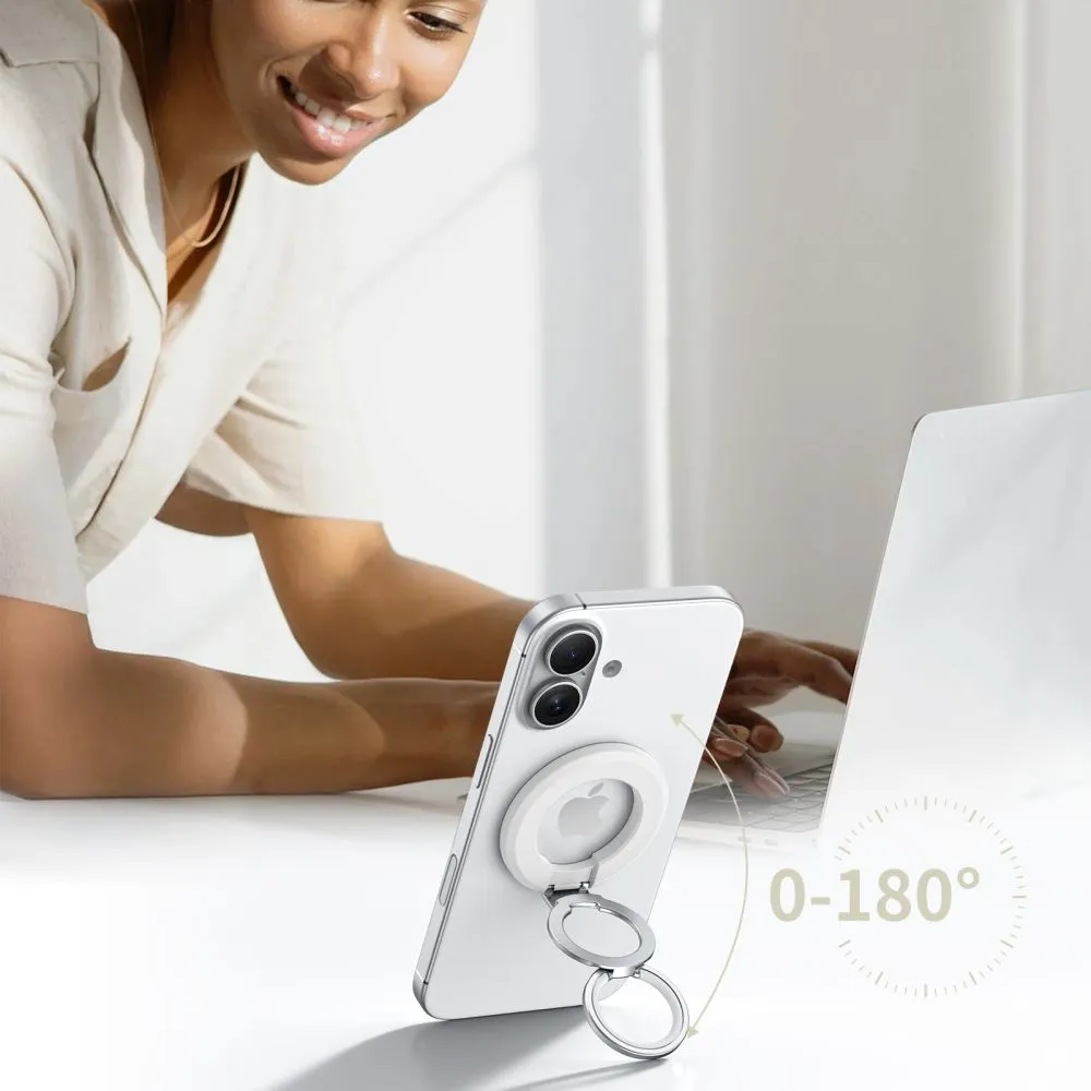  Magnetic Plate TECH-PROTECT MMR500 MAGNETIC MAGSAFE PHONE RING Viedierīču balts