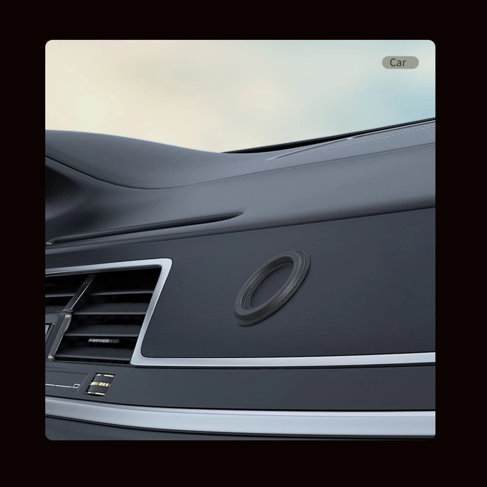 Tillbehör Magnetic Plate NILLKIN SNAPHOLD MAGNETIC STICKER (VEGAN LEATHER) (1-pack)  brun