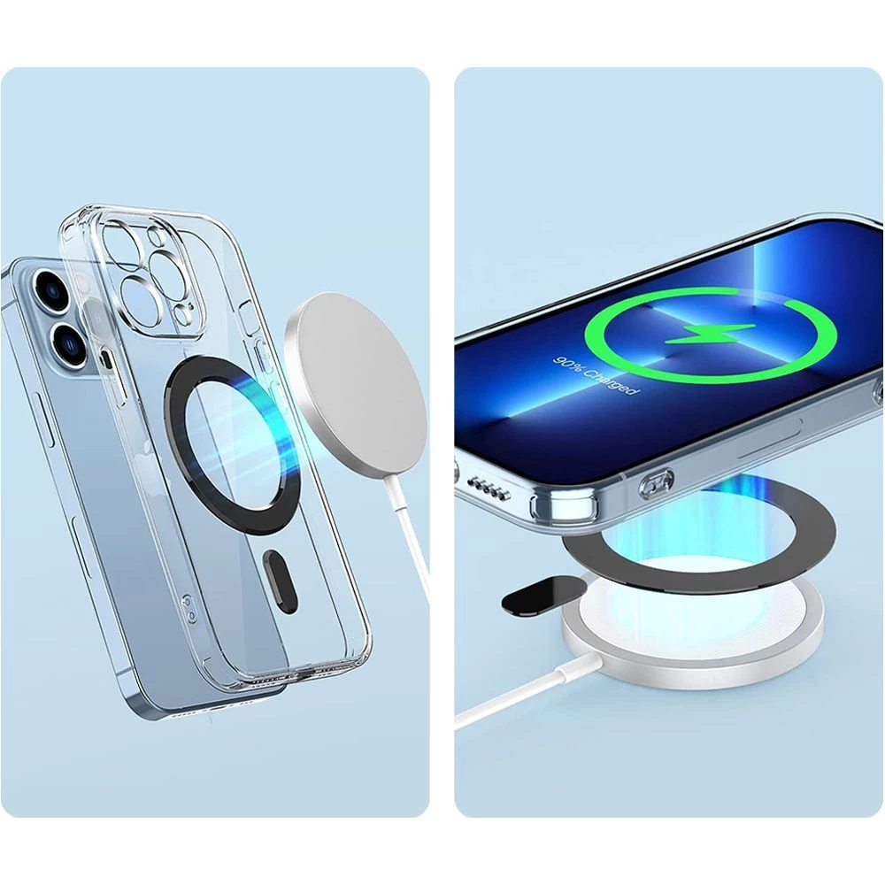 Puhelintarvikkeet Magnetic Plate TECH-PROTECT MAGMAT MAGSAFE UNIVERSAL MAGNETIC RING  musta