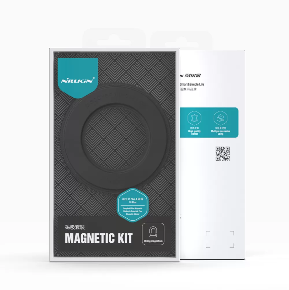  Magnetic Plate NILLKIN SNAPLINK PLUS MAGNETIC STICKER (1PC)  melns