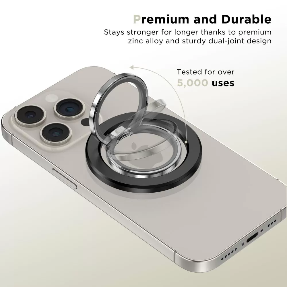 Tillbehör Magnetic Plate TECH-PROTECT MMR300 MAGSAFE PHONE RING  svart