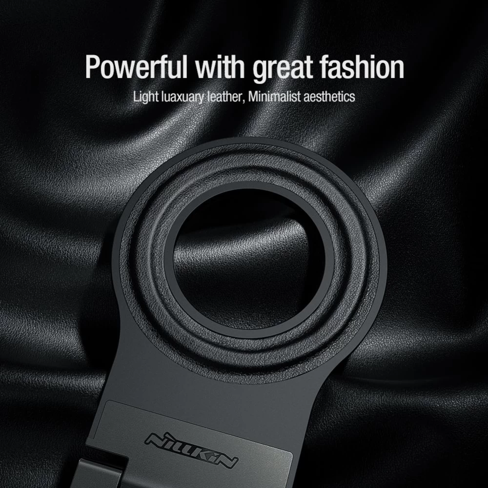 Priedai Magnetic Plate Nillkin SnapFlex Mount Double Base  pilkas