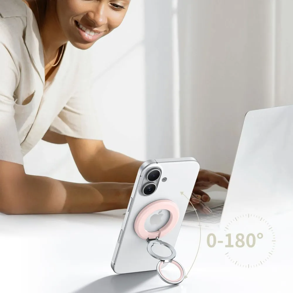  Magnetic Plate TECH-PROTECT MMR500 MAGNETIC MAGSAFE PHONE RING Viedierīču rozā