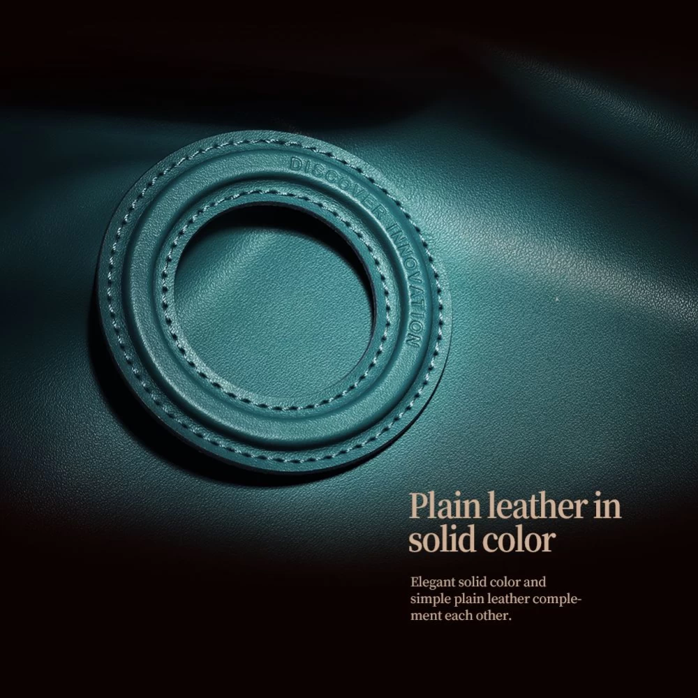 Puhelintarvikkeet Magnetic Plate Nillkin SnapHold Sticker (Vegan Leather) (2-pack)  vihreä