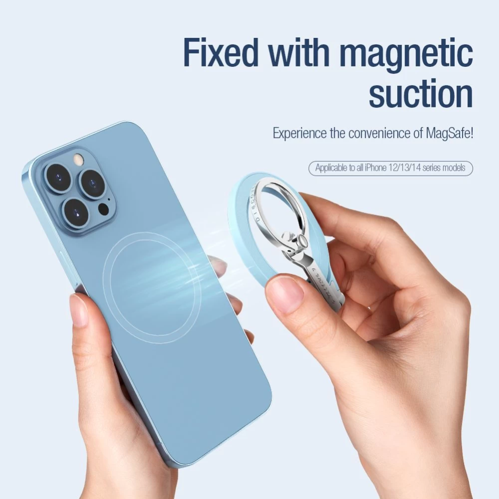 Magnetic Plate NILLKIN SNAPGRIP MAGNETIC RING HOLDER  zaļš