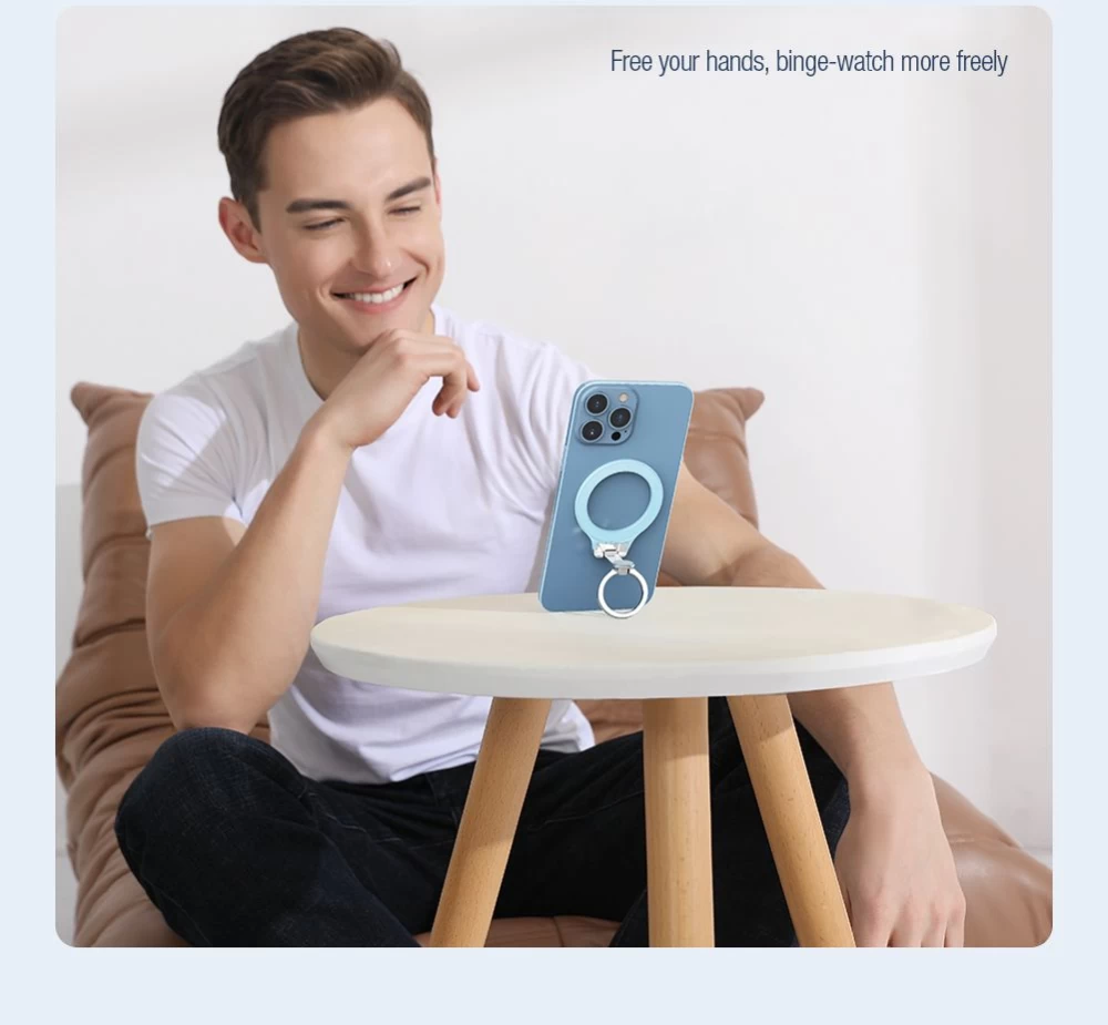  Magnetic Plate NILLKIN SNAPGRIP MAGNETIC RING HOLDER  zaļš