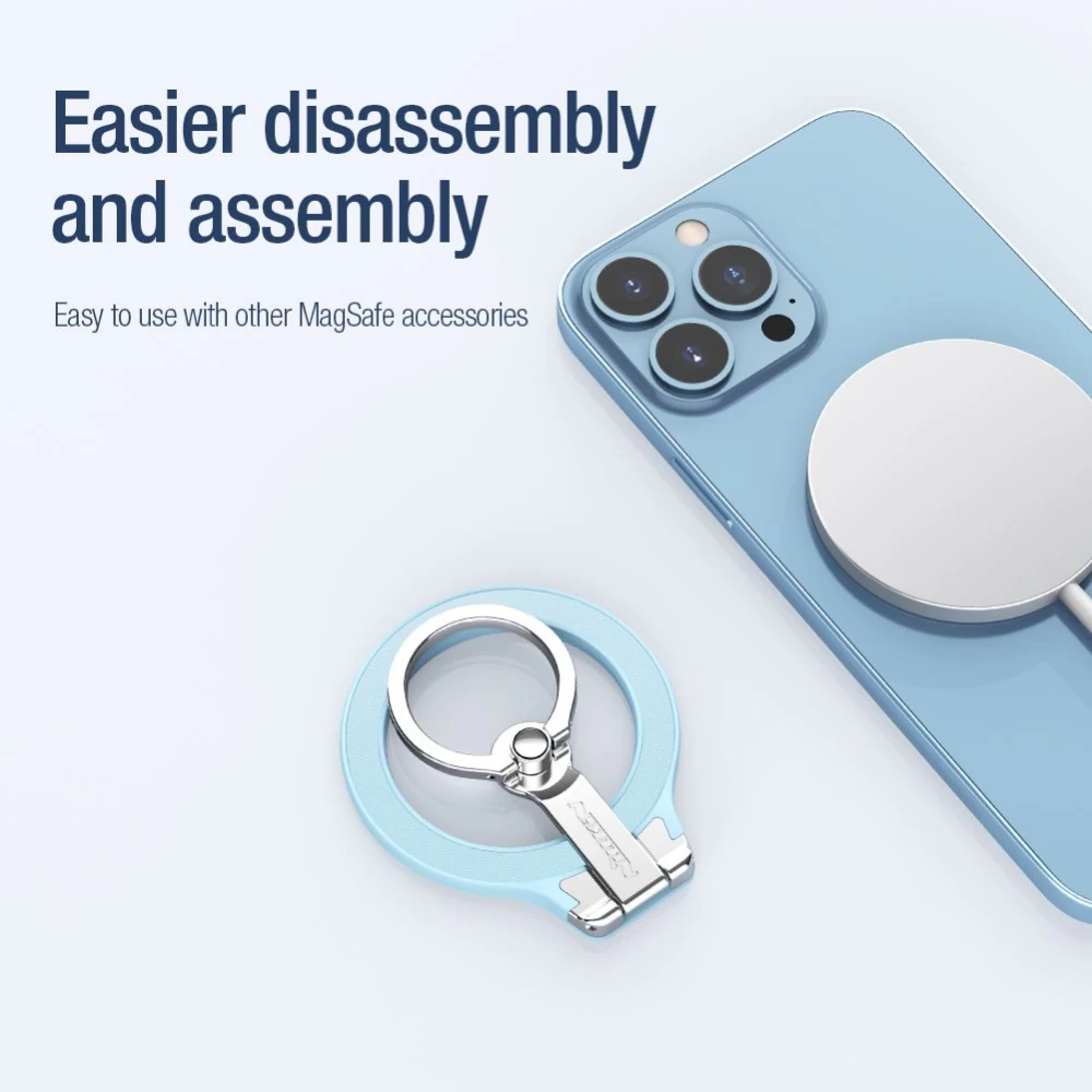  Magnetic Plate NILLKIN SNAPGRIP MAGNETIC RING HOLDER  zaļš