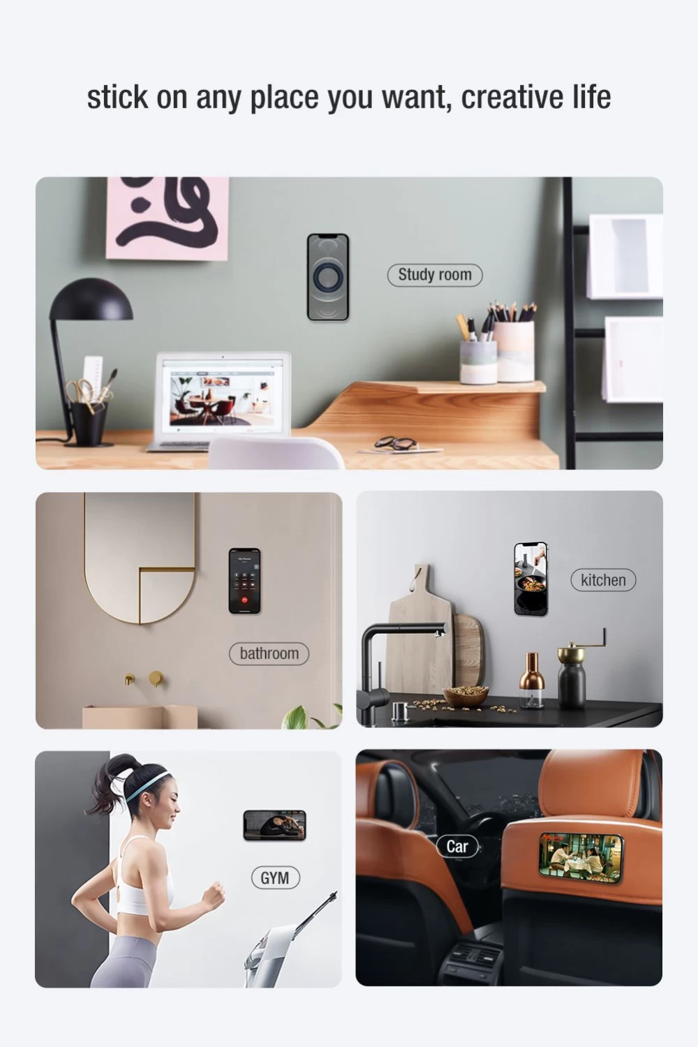Aксессуары Magnetic Plate Nillkin SnapLink Sticker  синий