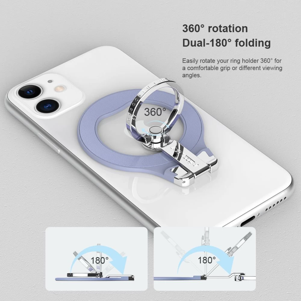 Tillbehör Magnetic Plate Nillkin SnapGrip Adhesive Ring Holder  blå