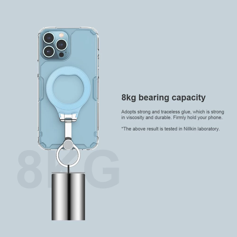 Tillbehör Magnetic Plate Nillkin SnapGrip Adhesive Ring Holder  blå