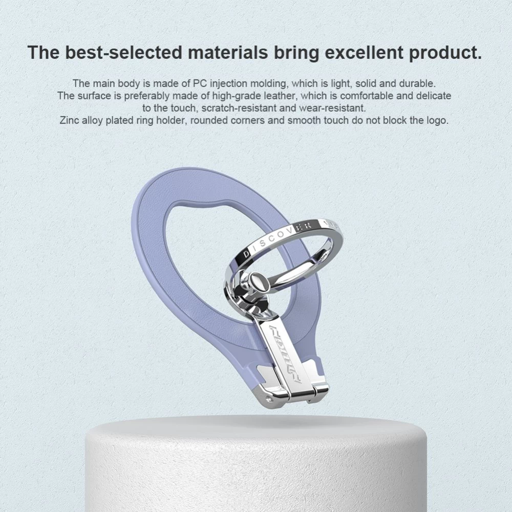 Tillbehör Magnetic Plate Nillkin SnapGrip Adhesive Ring Holder  blå