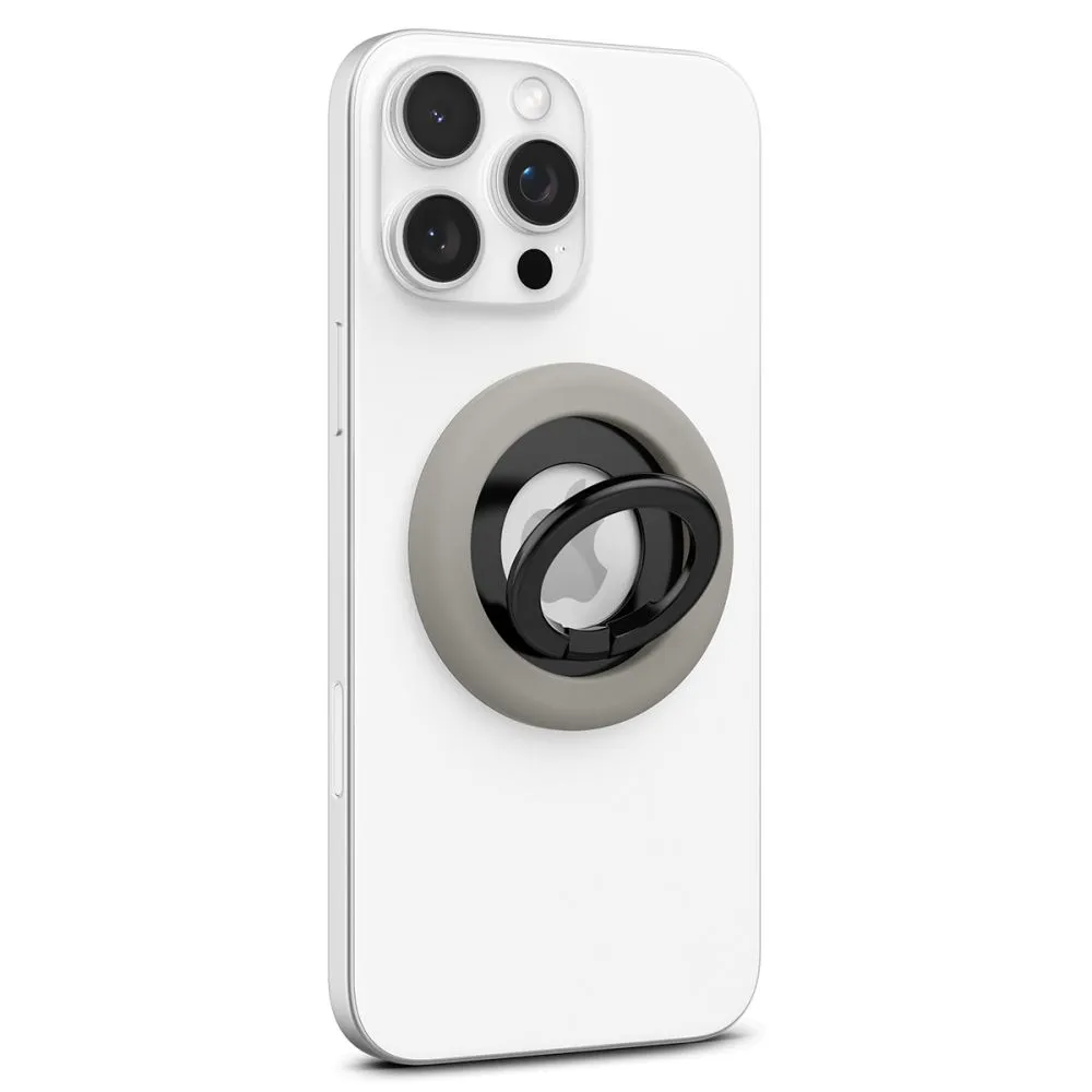  Magnetic Plate SPIGEN NANO POP MAGSAFE PHONE RING  pelēks