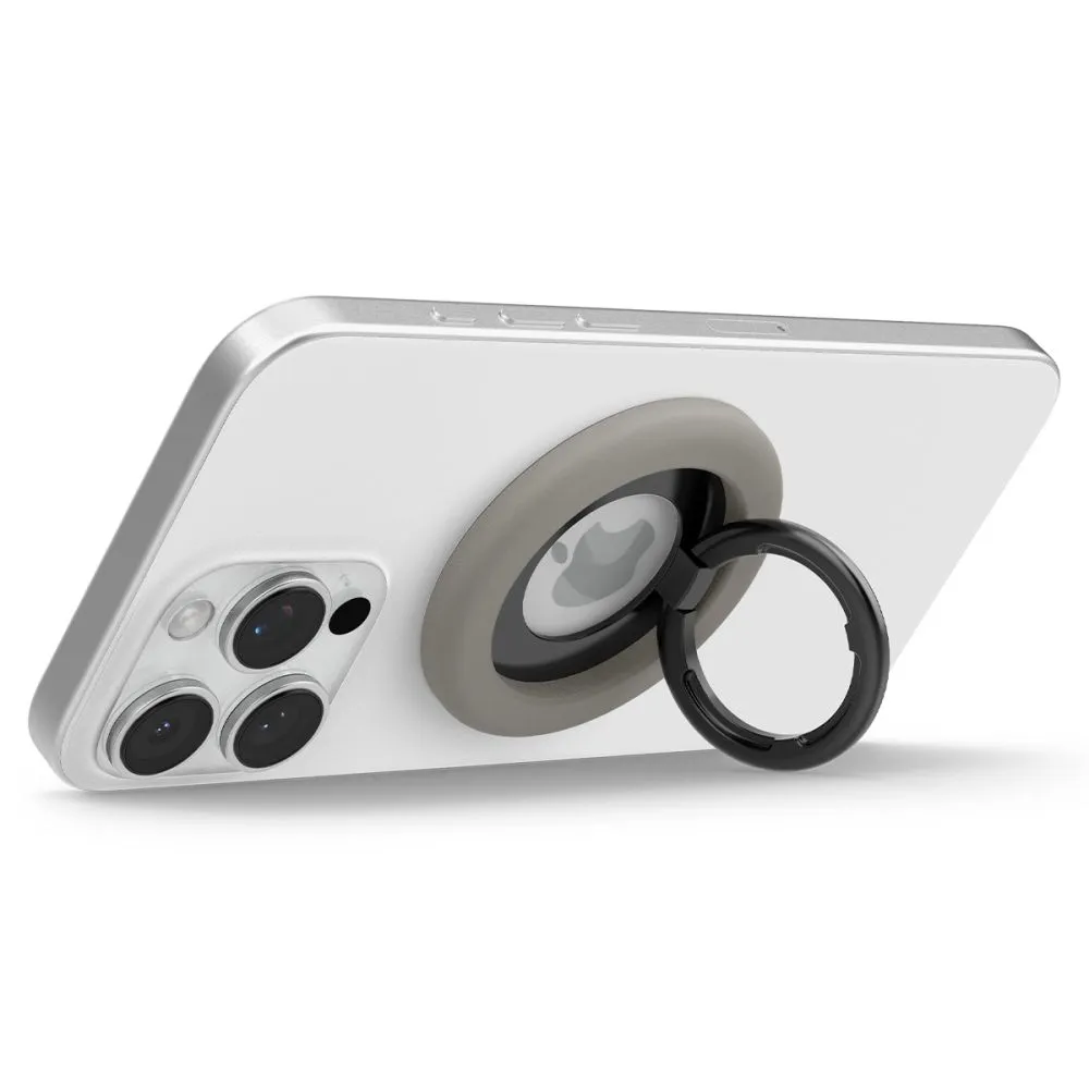  Magnetic Plate SPIGEN NANO POP MAGSAFE PHONE RING  pelēks