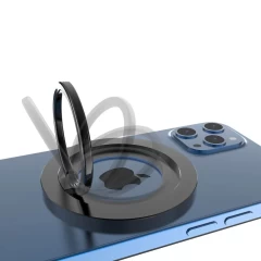  Magnetic Plate TECH-PROTECT MAGNETIC MAGSAFE PHONE RING  pelēks
