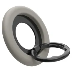 Priedai Magnetic Plate SPIGEN NANO POP MAGSAFE PHONE RING  pilkas