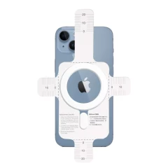 Puhelintarvikkeet Magnetic Plate TECH-PROTECT MAGMAT MAGSAFE UNIVERSAL MAGNETIC RING  valkoinen