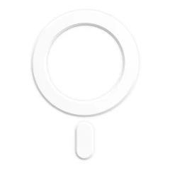Puhelintarvikkeet Magnetic Plate TECH-PROTECT MAGMAT MAGSAFE UNIVERSAL MAGNETIC RING  valkoinen