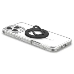Aксессуары Magnetic Plate SPIGEN DUAL POP MAG MAGSAFE PHONE RING  черный