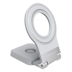 Priedai Magnetic Plate Nillkin SnapFlex Mount Double Base  pilkas