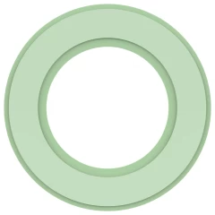  Magnetic Plate Nillkin SnapHold Sticker (2-pack)  zaļš