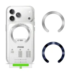 Aksesuāri Magnetic Plate Viedierīču Aksesuāri TECH-PROTECT MMP-210 MAGNETIC MAGSAFE RING 2-PACK
