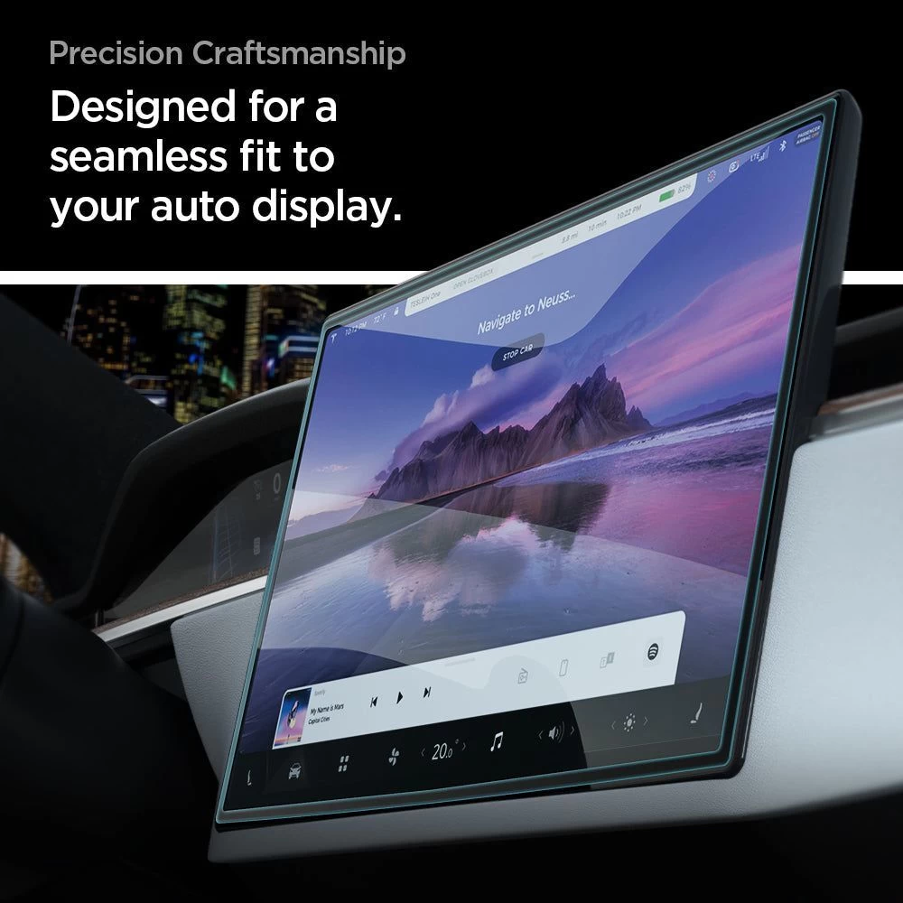 Dažādi telefona aizsargstikls  SPIGEN GLAS.TR ”EZ FIT” TESLA MODEL X 2022 / S 2021