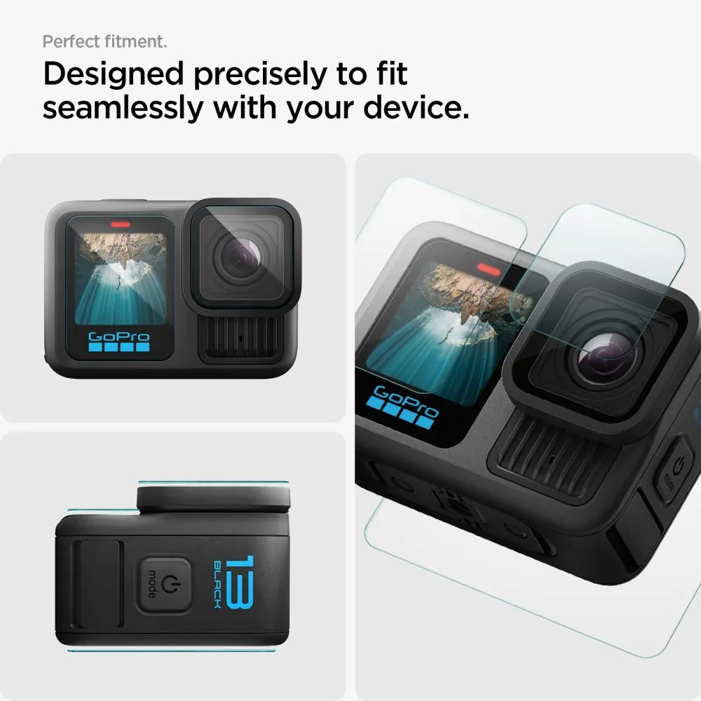Dažādi telefona aizsargstikls  SPIGEN GLAS.TR SLIM 2-SET GOPRO HERO 13