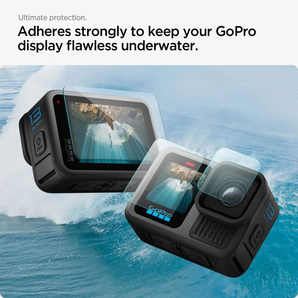 Dažādi telefona aizsargstikls  SPIGEN GLAS.TR SLIM 2-SET GOPRO HERO 13