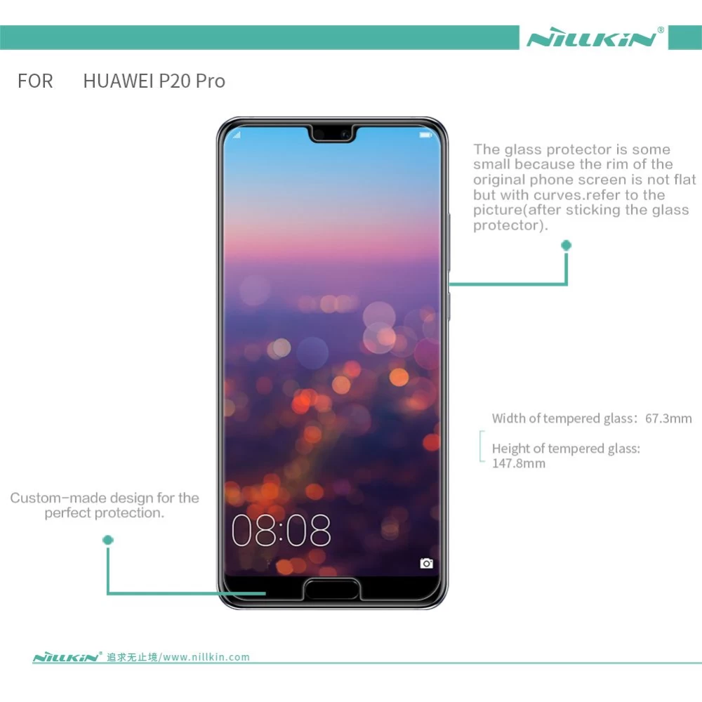 Dažādi telefona aizsargstikls  H+PRO Tempered Glass Huawei P20 Pro
