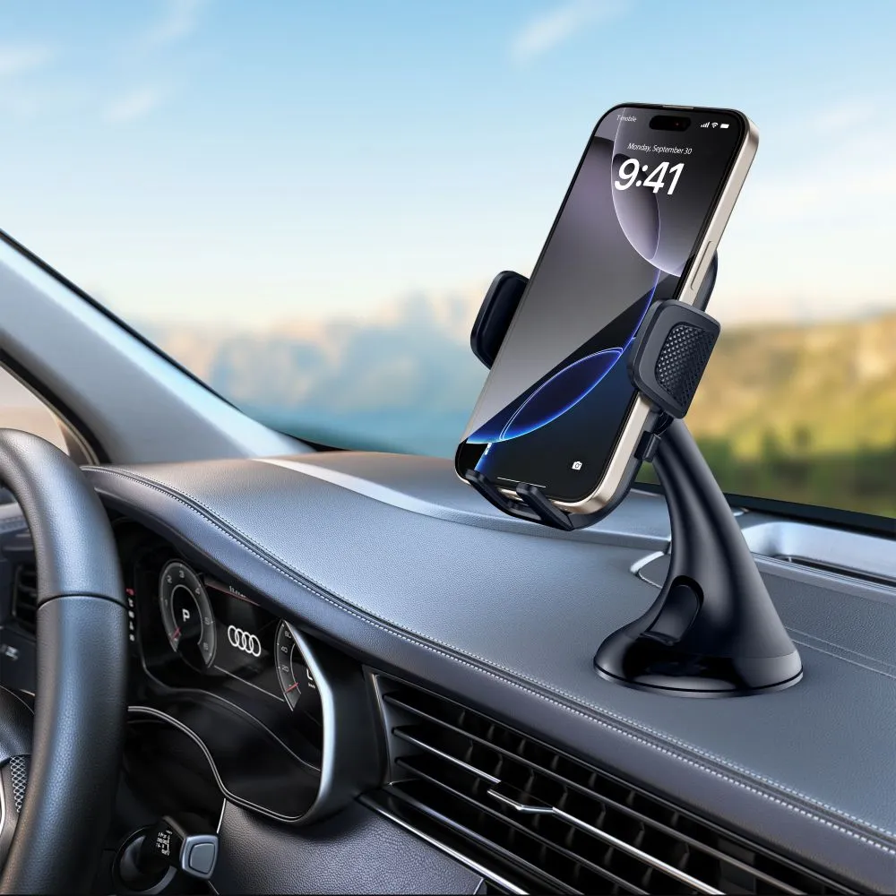Tillbehör Other TECH-PROTECT V8 UNIVERSAL DASHBOARD UNRG & VENT CAR MOUNT  svart