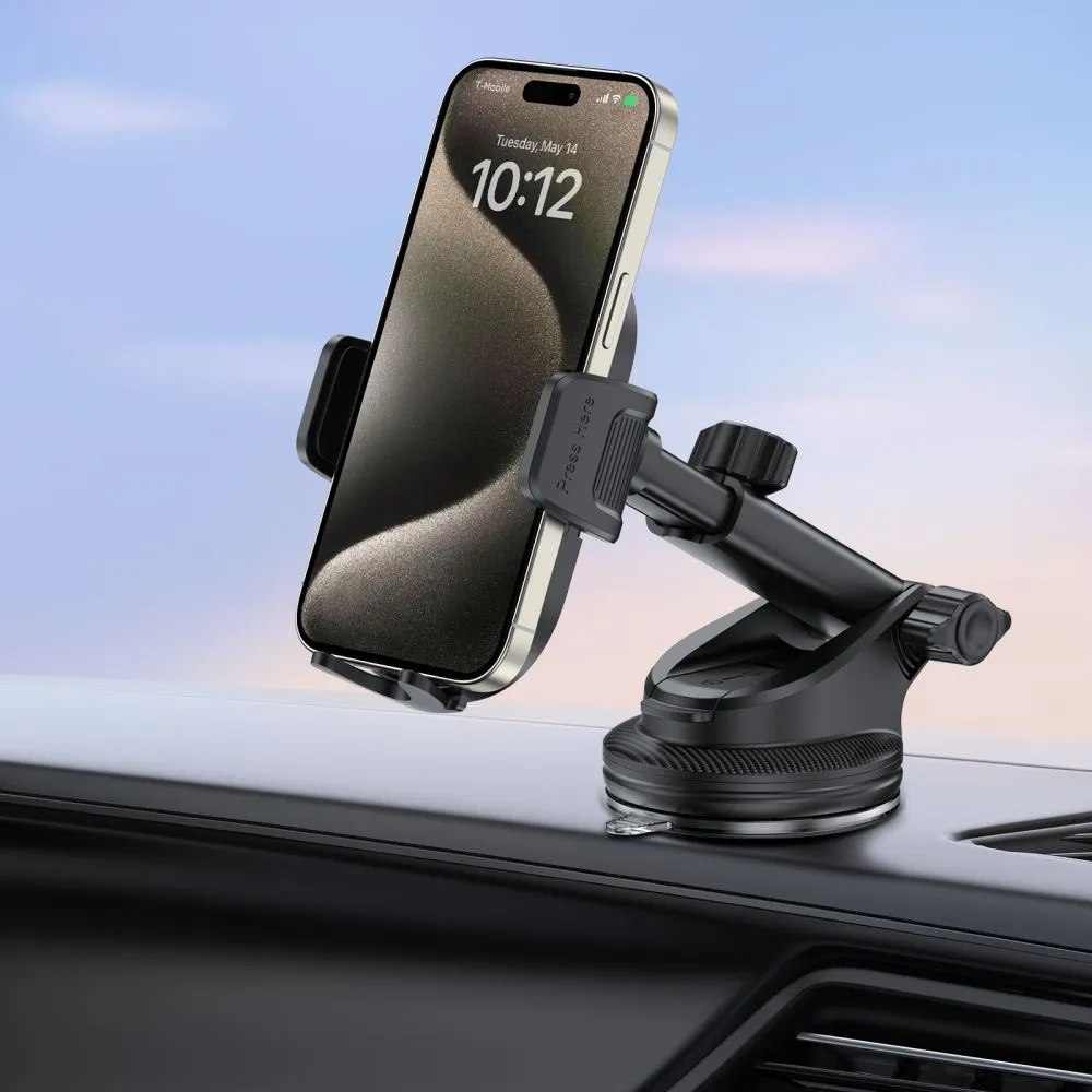 Tillbehör Other TECH-PROTECT V8 UNIVERSAL DASHBOARD & VENT CAR MOUNT  svart