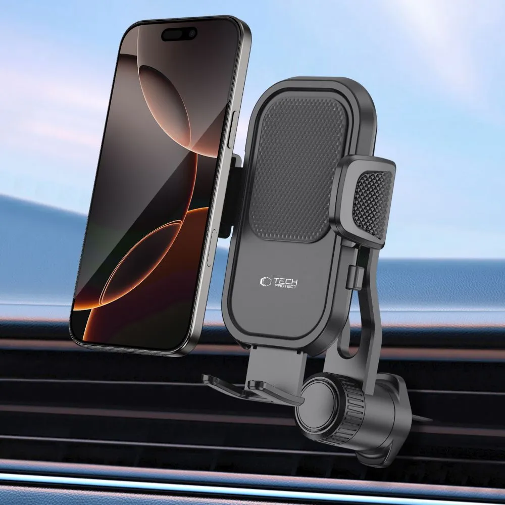 Tillbehör Other TECH-PROTECT V8 UNIVERSAL ROTARY VENT CAR MOUNT  svart