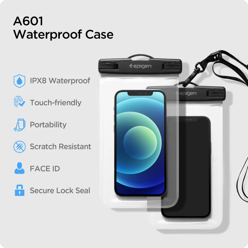  Dažādi SPIGEN Universal Waterproof  (2-pack)