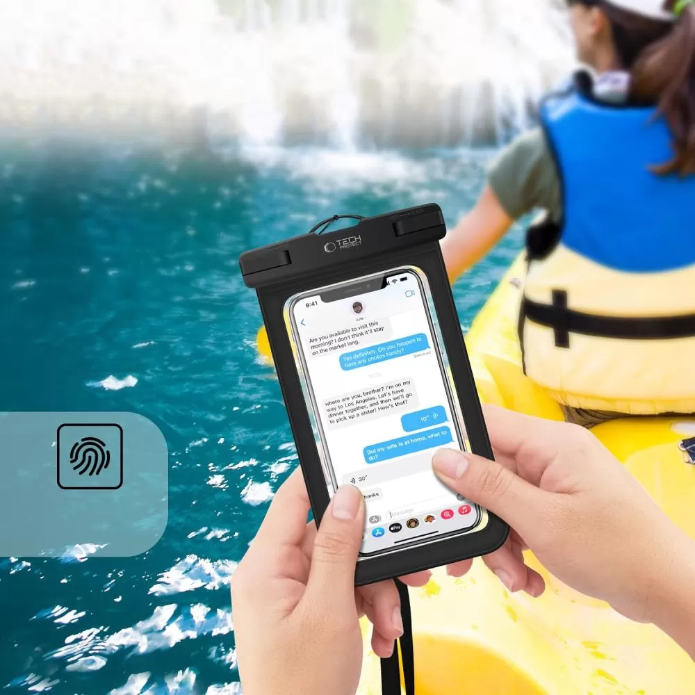 Dažādi telefona maciņš  TECH-PROTECT UWC9 UNIVERSAL WATERPROOF CASE 8.9 INCH