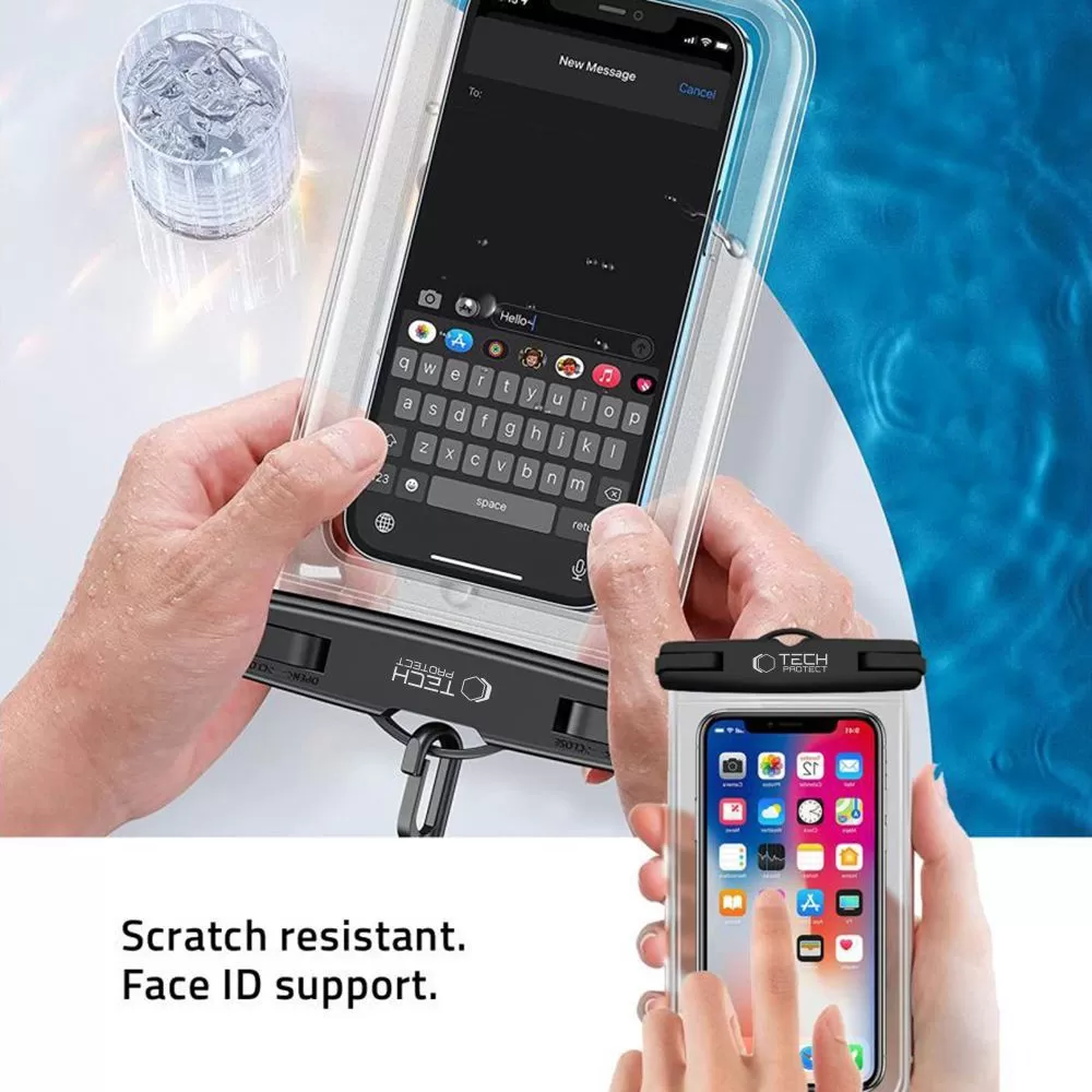 Dažādi telefona maciņš  TECH-PROTECT UWC7 UNIVERSAL WATERPROOF CASE 6.9 INCH