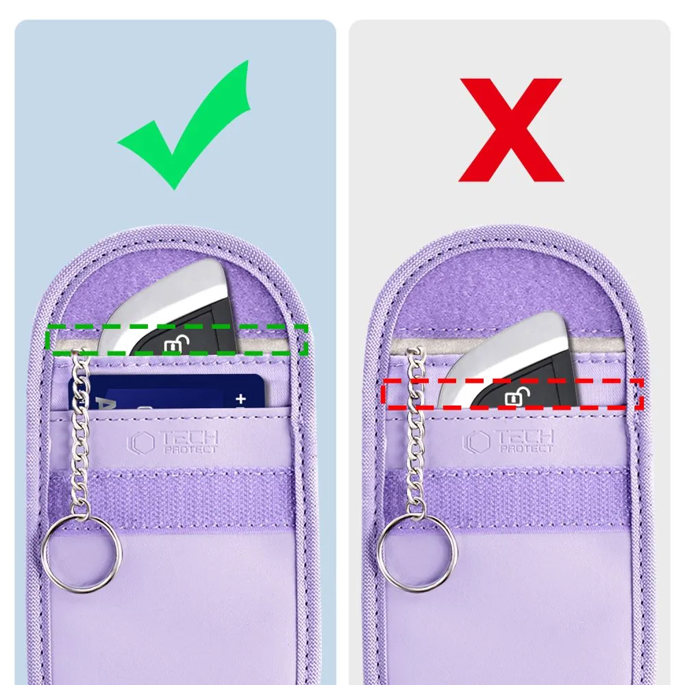Dažādi telefona maciņš  TECH-PROTECT KLR100 POUCH KEYLESS RFID SIGNAL BLOCKER CASE