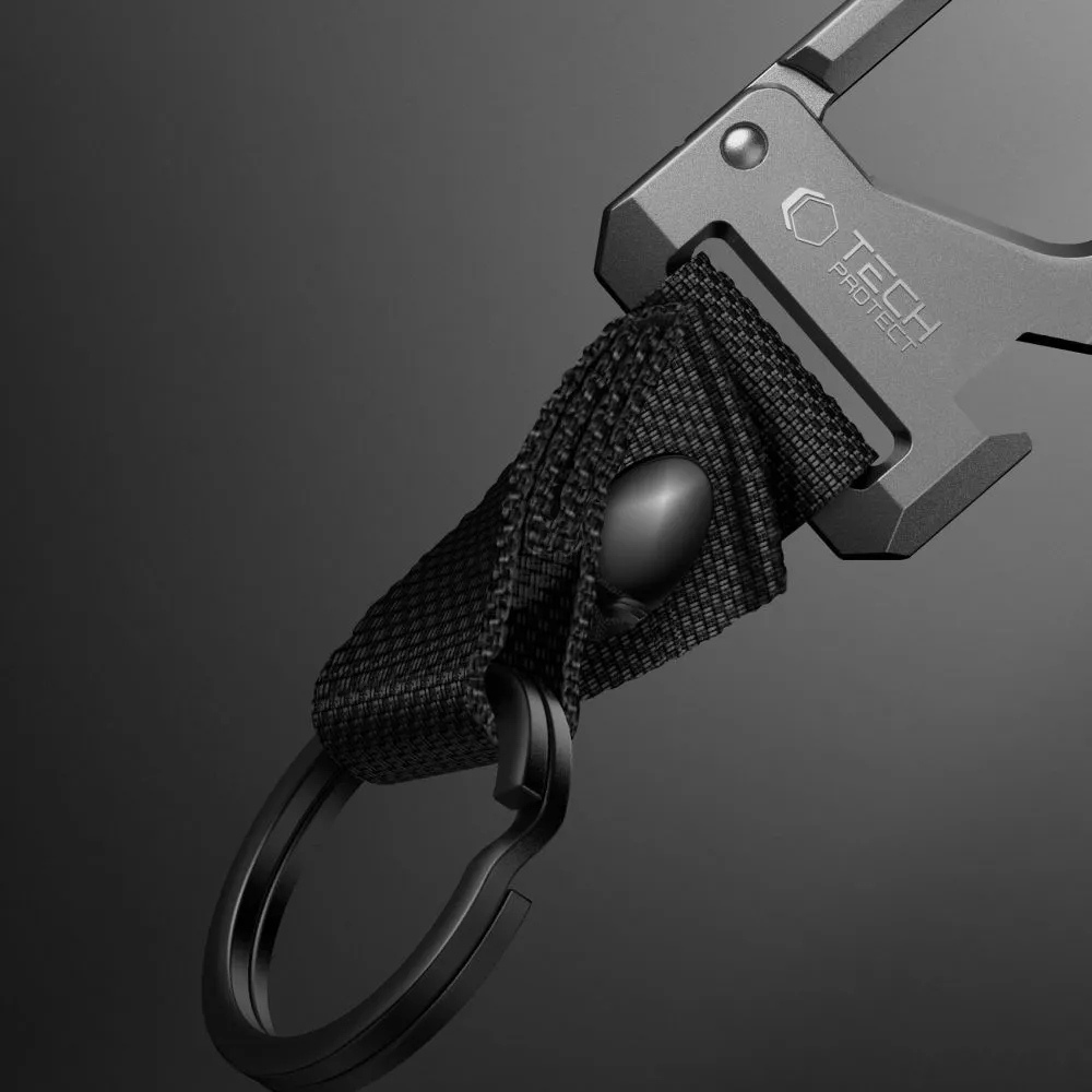 Priedai Other TECH-PROTECT SLIDELOCK CARABINER KEYCHAIN 