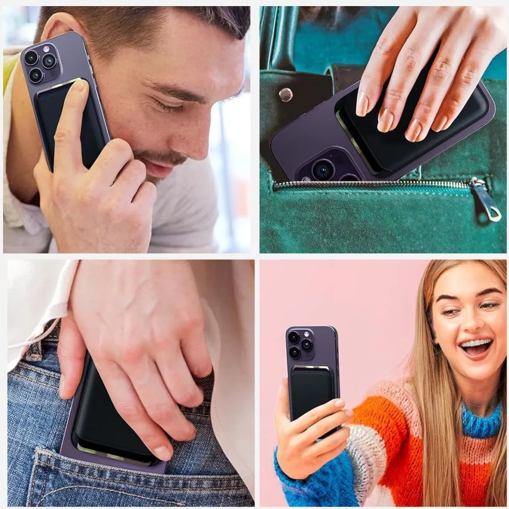  Dažādi TECH-PROTECT MAGWALLET MAGSAFE UNIVERSAL MAGNETIC CARD HOLDER 