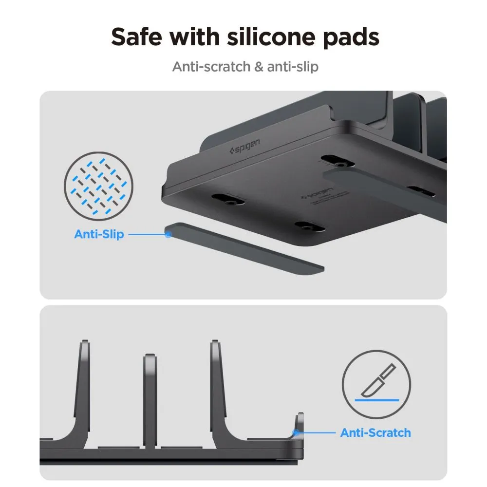  Dažādi SPIGEN LD208S4 VERTICAL LAPTOP STAND Viedierīču 