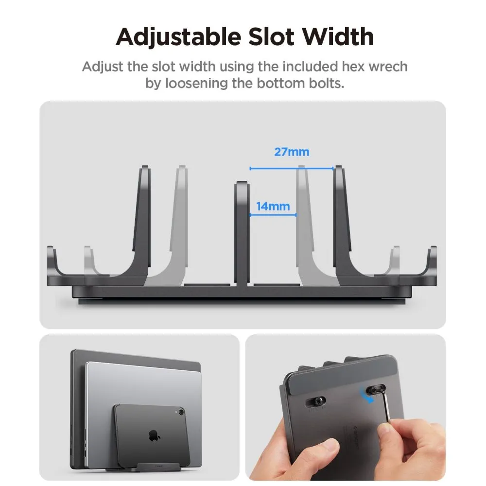  Dažādi SPIGEN LD208S4 VERTICAL LAPTOP STAND Viedierīču 