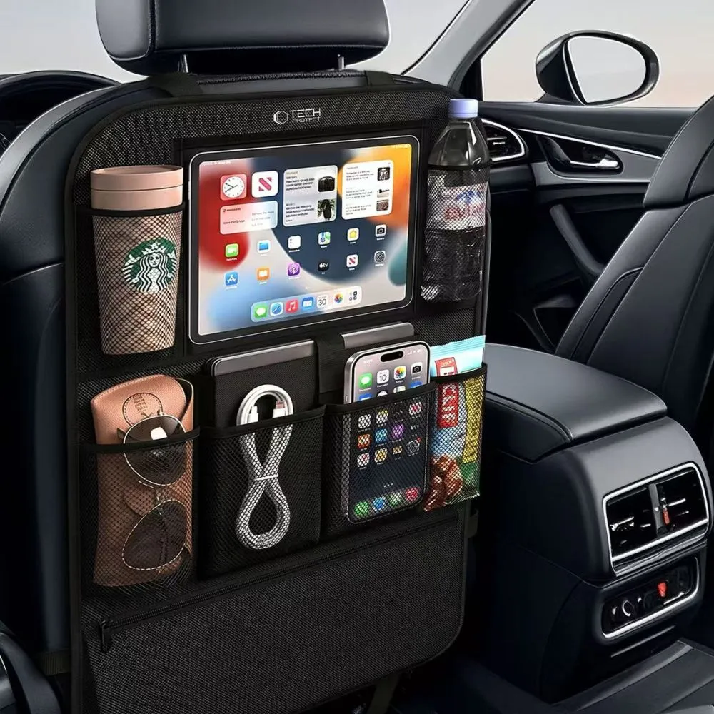  Dažādi TECH-PROTECT UCA200 BACKSEAT CAR ORGANIZER Viedierīču 