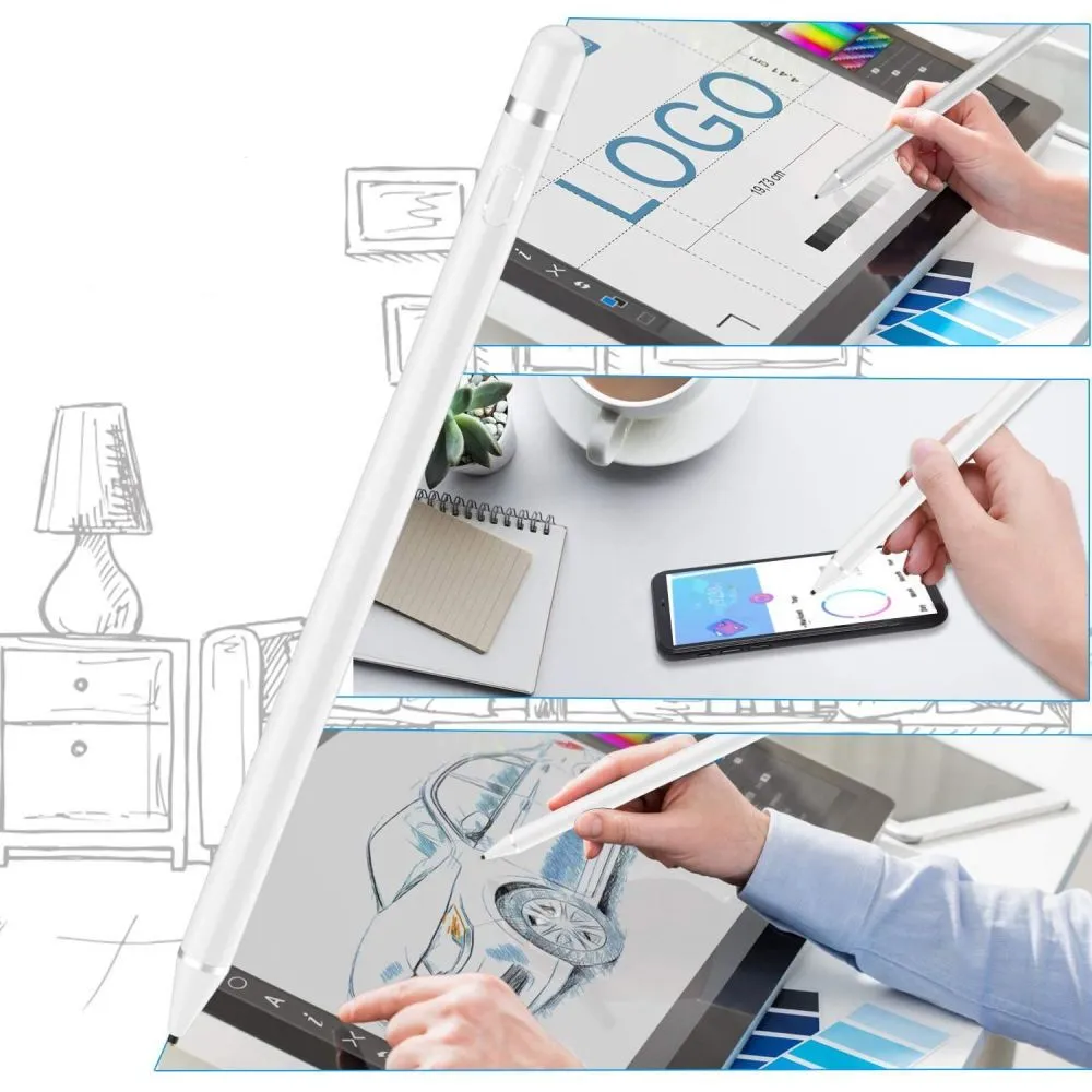 Accessories Other TECH-PROTECT ACTIVE STYLUS PEN  white