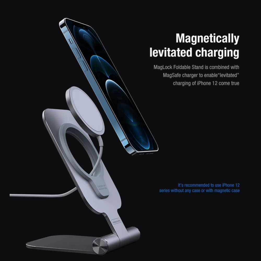  Dažādi Nillkin MagLock Foldable Stand  balts