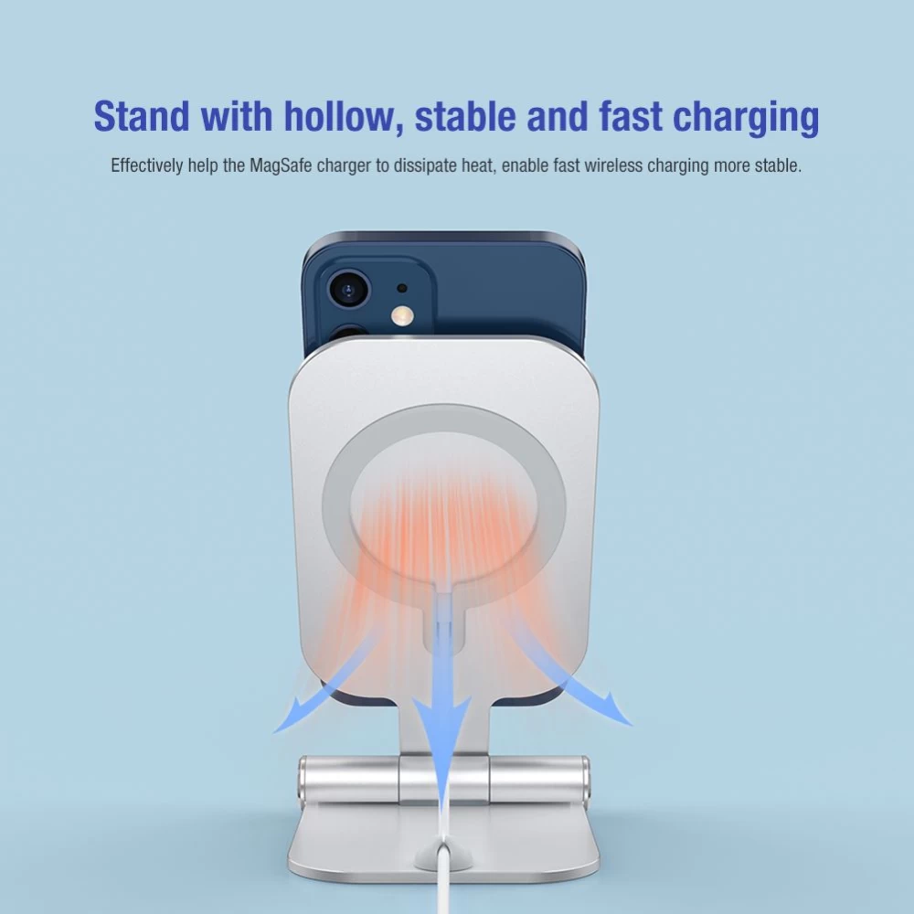 Dažādi Nillkin MagLock Foldable Stand  balts