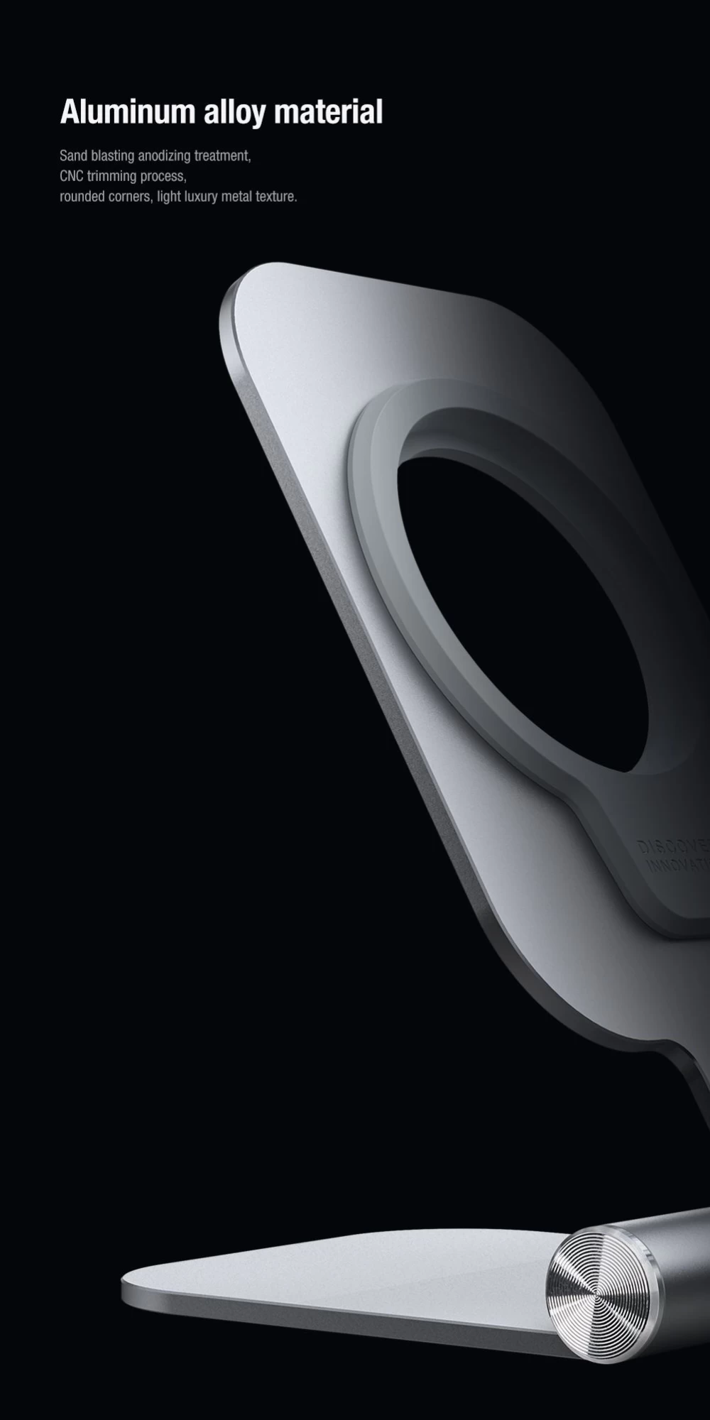  Dažādi Nillkin MagLock Foldable Stand  balts